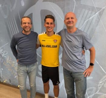 Konrad Faber im Dynamo-Podcast über seinen Karriereweg, die ersten Monate in Dresden und die Sehnsucht nach dem ersten Heimsieg