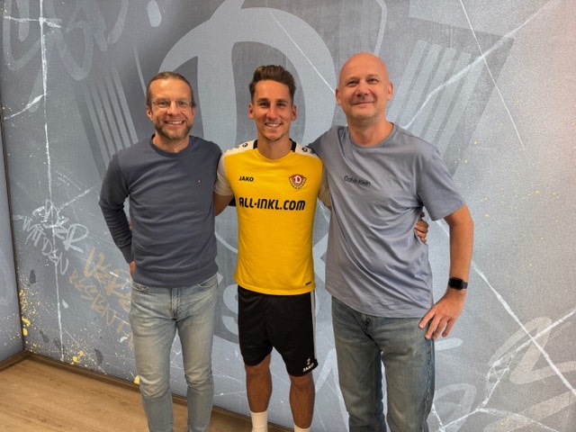 Konrad Faber im Dynamo-Podcast über seinen Karriereweg, die ersten Monate in Dresden und die Sehnsucht nach dem ersten Heimsieg