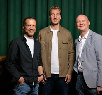 Vincent Vermeij im Podcast im Haus der Presse mit Jens Umbreit und Tino Meyer